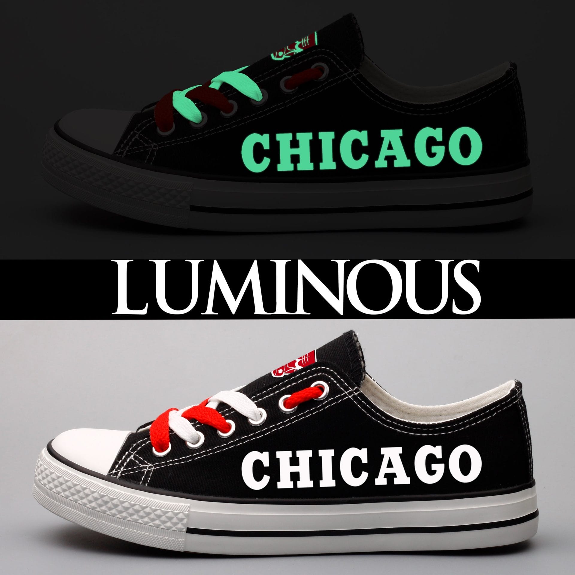 Chicago Bulls Atlanta Hawks Sport Sneakers Shoes For Men Women Fans