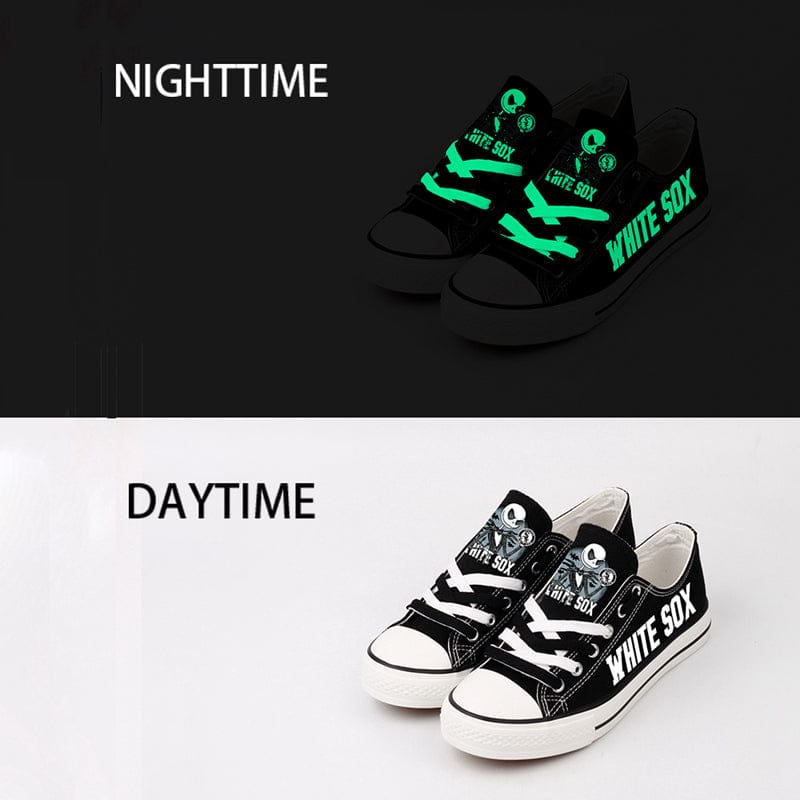 Chicago White Sox Limited Print Low Top Canvas Shoes Sport Sneakers For Men Women Fans - Image 4