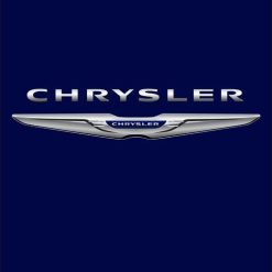 Chrysler Blue Flag Vertical 3X5 Ft Polyester Banner USA 90x150cm