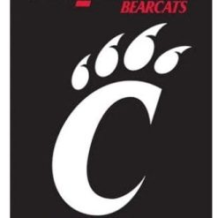 Cincinnati Bearcats Sport Black Flag 3X5ft Banner USA Polyester with 2 Brass Grommets