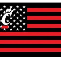 Cincinnati Bearcats Star Nation Flag 3X5ft Banner USA Polyester with 2 Brass Grommets