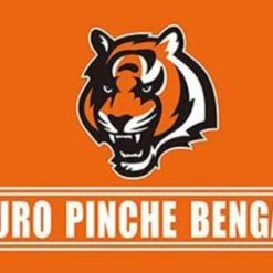 Cincinnati Bengals Puro Pinche Flag 3X5 Ft Polyester Banner USA 90x150cm