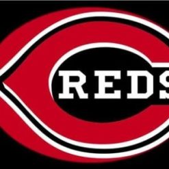 Cincinnati Reds Baseball Club US Flag 3X5Ft Banner USA Polyester with Brass Grommets - 5
