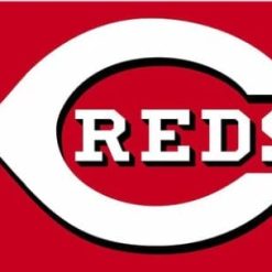 Cincinnati Reds Baseball Club US Flag 3X5Ft Banner USA Polyester with Brass Grommets - 7
