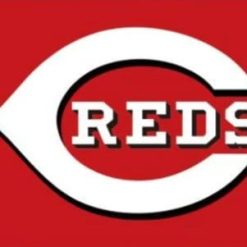 Cincinnati Reds Logo Flag 3X5Ft Banner USA Polyester with Brass Grommets