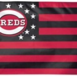 Cincinnati Reds Star Flag 3X5 Banner USA Polyester with Brass Grommets