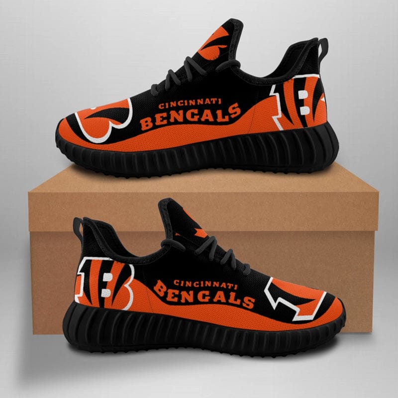 Alternative view of Cincinnati Bengals V1 Sneaker Shoes NFL For Men Women Fans