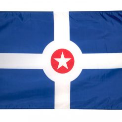City of Indianapolis Flag Banner 3x5 Feet Indiana Indy IN USA Man Cave
