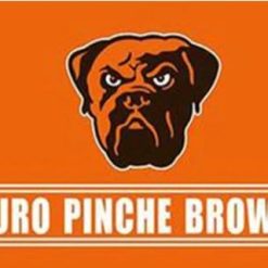 Cleveland Browns Puro Pinche Flag 3X5 Ft Polyester Banner USA 90x150cm