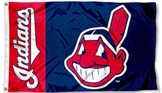 Cleveland Indians Baseball flag 3X5Ft Banner USA Polyester with Brass Grommets