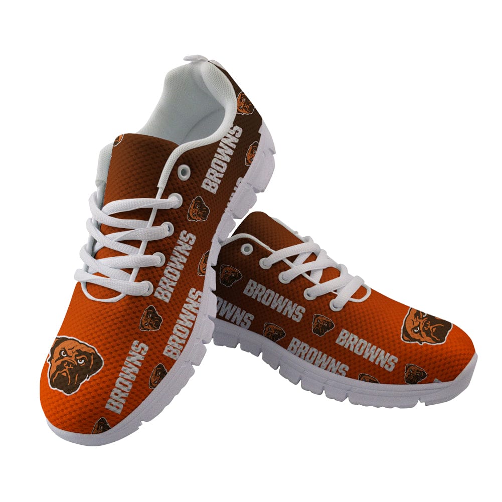Alternative view of Cleveland Browns Red Sport Sneake NLF Shoes