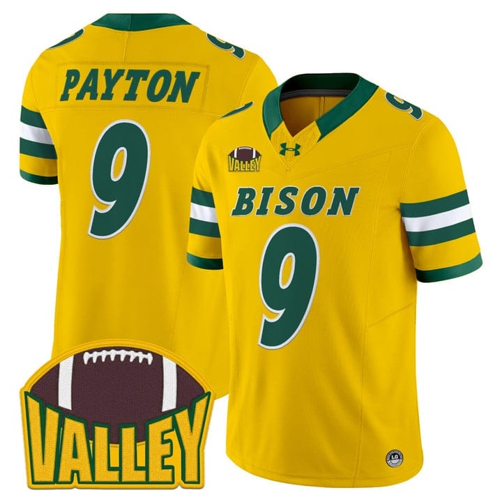 Cole Payton Jersey #9 North Dakota State Bison 2025 Limited Stitched - Image 3