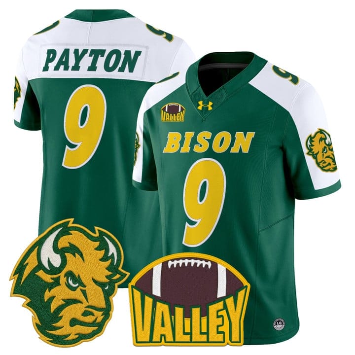 Cole Payton Jersey #9 North Dakota State Bison 2025 Limited Stitched - Image 4