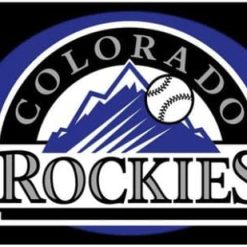 Colorado Rockies Baseball Club Sport US Flag 3X5Ft Banner USA Polyester with Brass Grommets