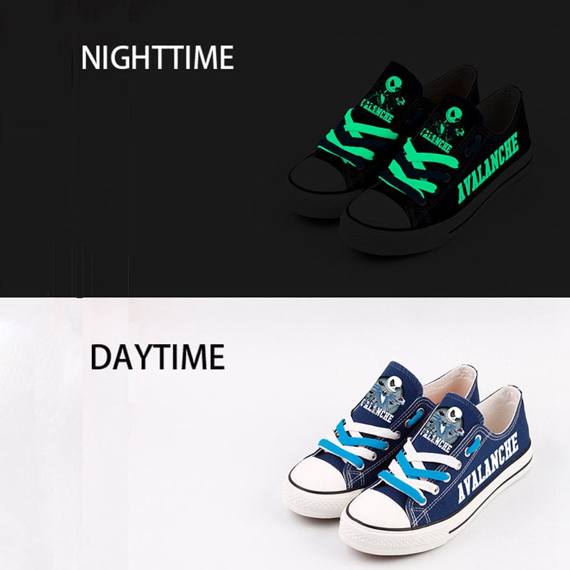 Colorado Avalanche  Low Top Canvas Sport Sneakers Shoes For Men Women Fans - Image 6