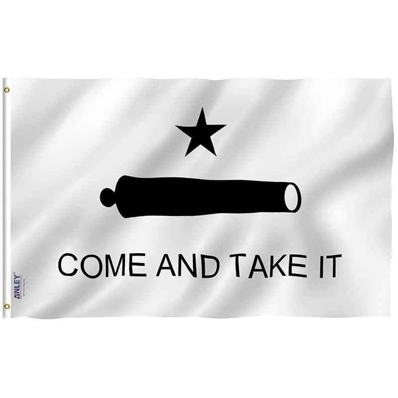 Come And Take It Flag - Gonzales Historical Flag with Brass Grommets 3X5Ft Banner USA