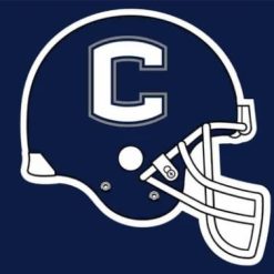 Connecticut Huskies Hand Blue Helmet Flag 3X5ft Banner Polyester with 2 Brass Grommets