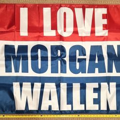 Country Music Flag Morgan Wallen Save America Beer Sign Poster 3x5ft