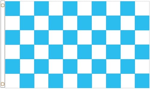 Coventry City Check Flag 3x5ft Banner Polyester