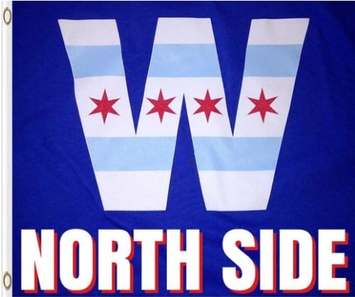Cubs Outry Chicago North Side US Flag 3X5Ft Banner USA Polyester with Brass Grommets
