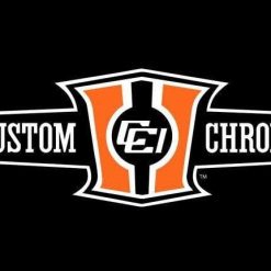 Custom Chrome Flag 3x5 Banner polyester With 2 Metal Grommets