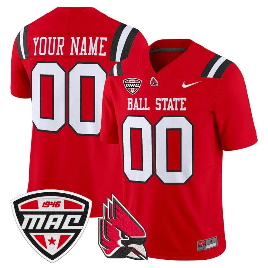 Custom Ball State Cardinals Jersey 2025 Vapor Limited Stitched - Image 5