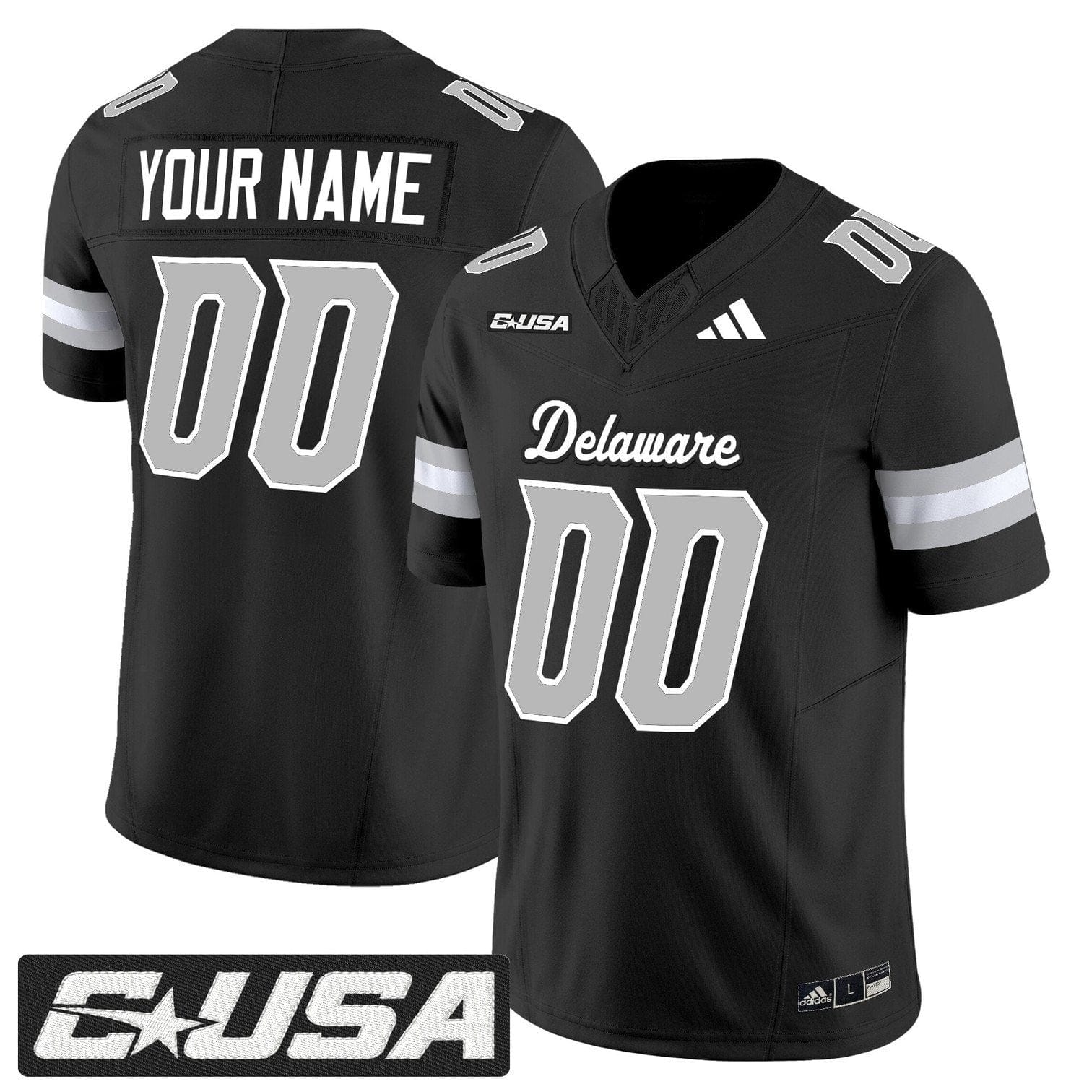 Custom Delaware Blue Hens Jersey Name, Number 2025 Vapor Limited Stitched - Image 2