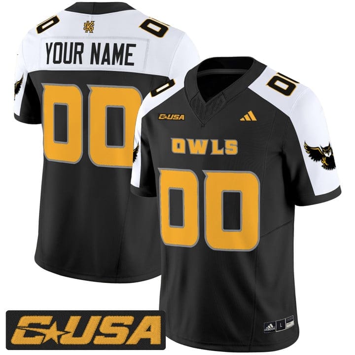 Custom Kennesaw State Owls Jersey 2025 Vapor Limited Stitched - Image 3