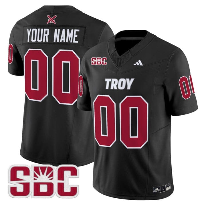 Custom Troy Trojans Jersey Name, Number 2025 Vapor Limited Stitched