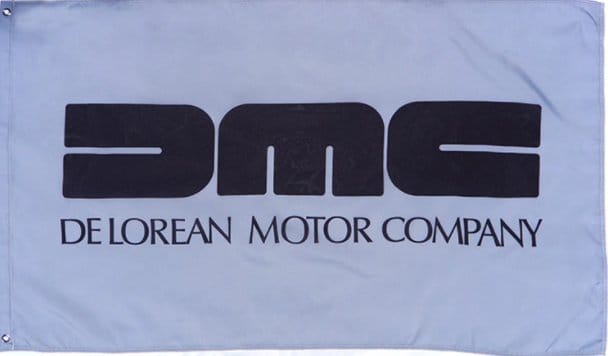 DMC Flag for Delorean Motor 3X5 Ft Polyester Banner USA 90x150cm