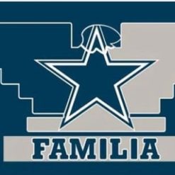 Dallas Cowboys Familia Flag 3X5 Ft Polyester Banner USA 90x150cm
