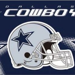 Dallas Cowboys Helmet Flag 3X5 Ft Polyester Banner USA 90x150cm