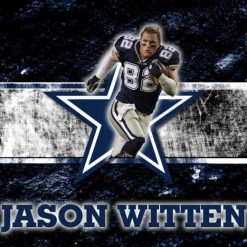 Dallas Cowboys NO. 82 Jason Witten Flag 3X5 Ft Polyester Banner USA 90x150cm