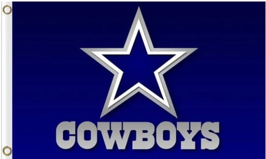 Dallas Cowboys National Football Club Flag 3X5 Polyester Banner USA 90x150cm