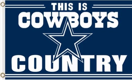 Dallas Cowboys National Football Sport Flag 3X5 Ft Polyester Banner USA 90x150cm