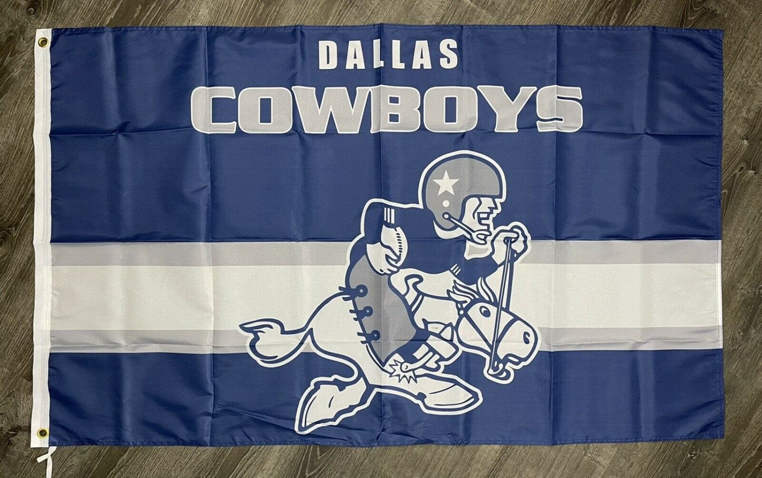 Dallas Cowboys Retro Style Football Flag 3x5 ft Sport Banner Man-Cave Garage