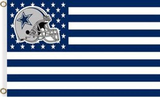 Dallas Cowboys Star Flag 3X5 Ft Polyester Banner USA 90x150cm