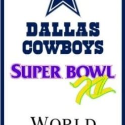 Dallas Cowboys World Champions 1977 Flag 3X5 Ft Polyester Banner USA 90x150cm