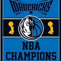 Dallas Mavericks Champions Flag 3X5Ft Polyester Banner USA Digital Print