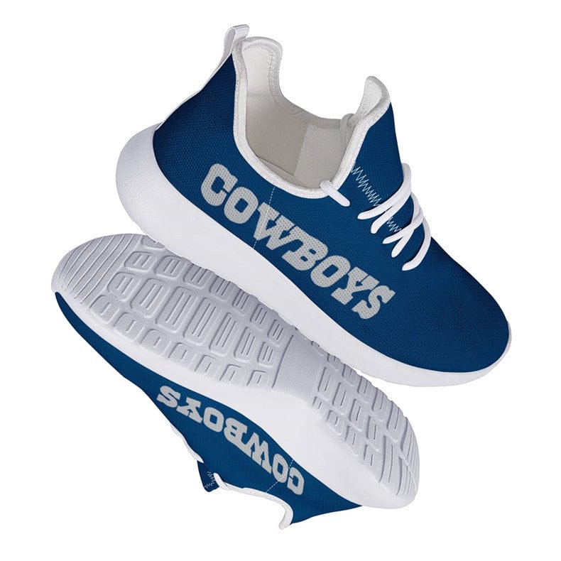 Alternative view of Dallas Cowboys Team Logo Limited Sneaker Shoes For Men Women Fans