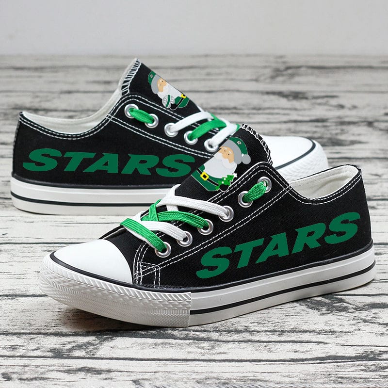 Dallas Stars Low Top Canvas Sport Sneakers Shoes For Men Women Fans - Image 7