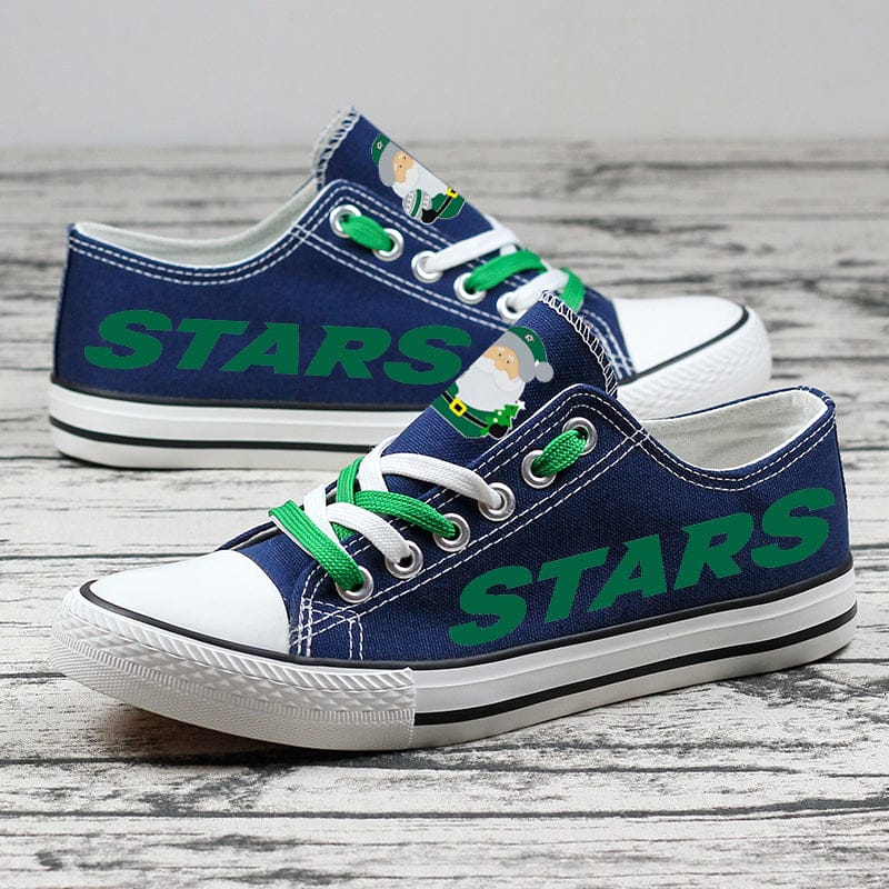 Dallas Stars Low Top Canvas Sport Sneakers Shoes For Men Women Fans - Image 4