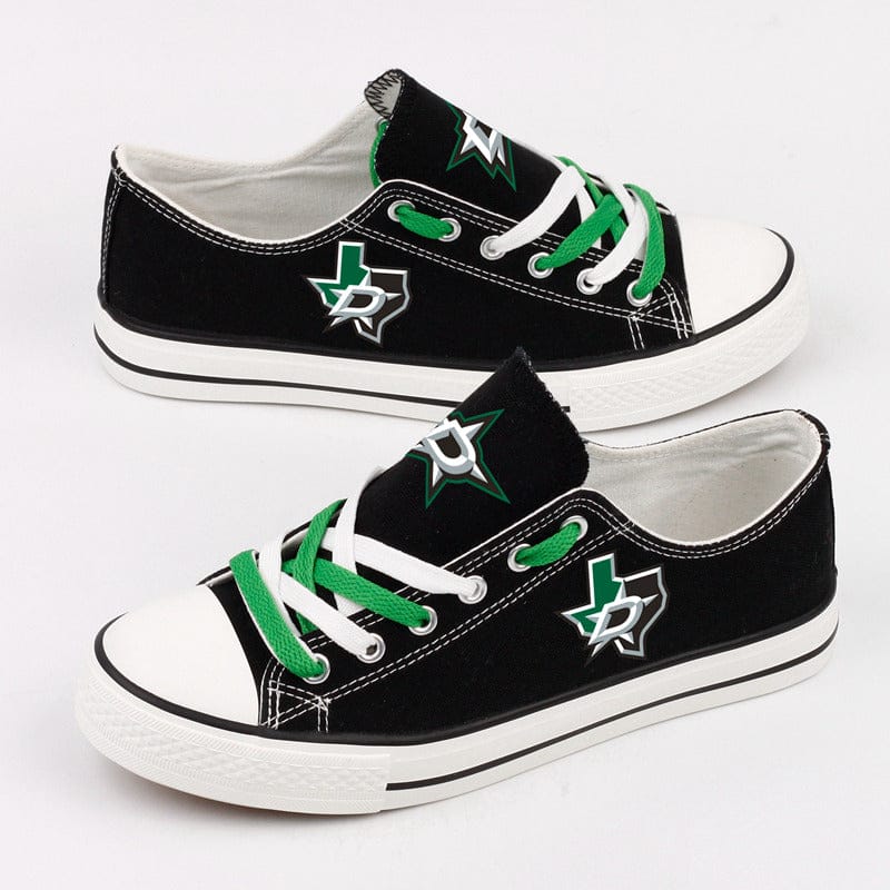 Dallas Stars Low Top Canvas Sport Sneakers Shoes For Men Women Fans - Image 6