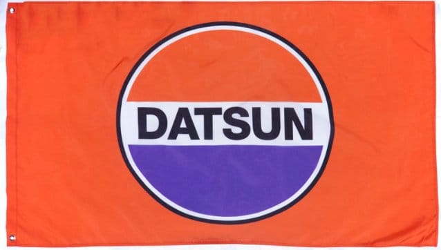 Datsun Orange Flag 3X5 Ft Polyester Banner USA 90x150cm