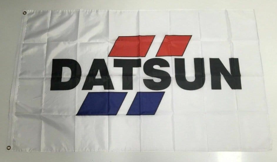 Datsun Style 3 Banner Flag - Car Ute Coupe 1200 1600 Mechanic Workshop Man Cave 3x5ft