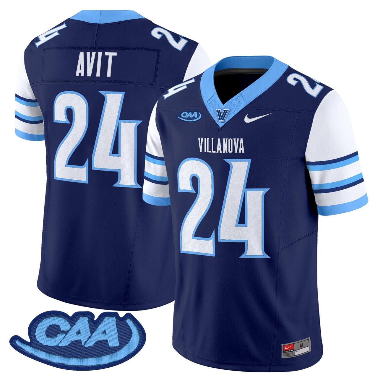 David Avit Jersey #24 Villanova Wildcats 2025 Vapor Limited Stitched - Image 4