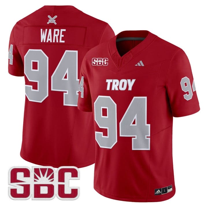 DeMarcus Ware Jersey #94 Troy Trojans 2025 Vapor Limited Stitched - Image 5