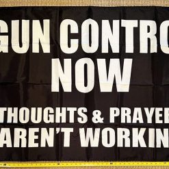 Democrat Flag Gun Control Save Children Save America USA Sign 3x5'