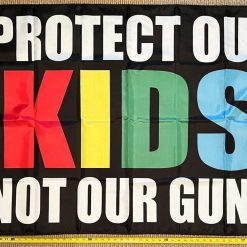 Democrat Flag Gun Control Save Children Save America USA Sign 3x5ft