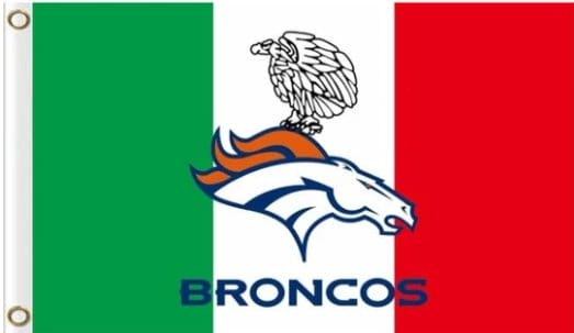 Denver Broncos 3 Colors Flag 3X5 Ft Polyester Banner USA 90x150cm